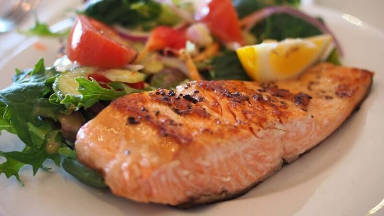 Pesce con verdure