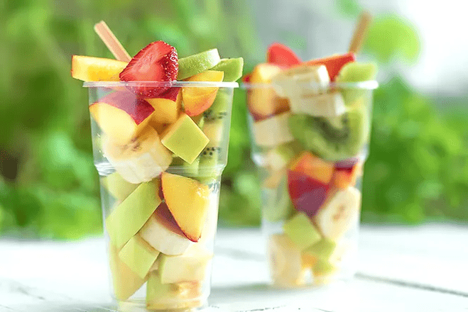 giornata di frutta a dieta