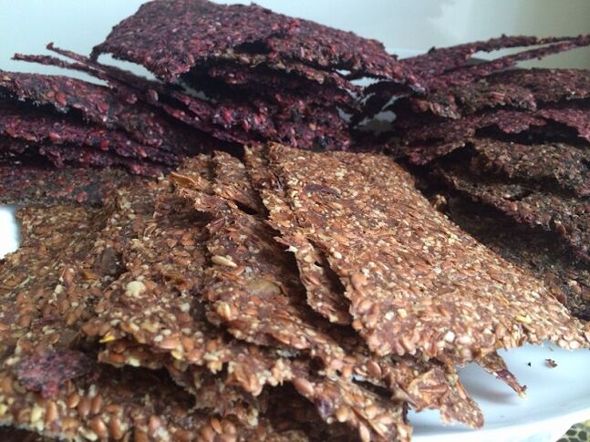 metodo per preparare le chips di lino per la dieta Dukan