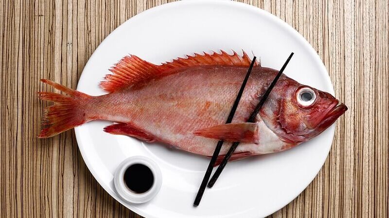 pesce per la dieta giapponese